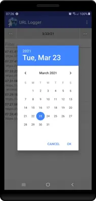 URL Logger android App screenshot 5